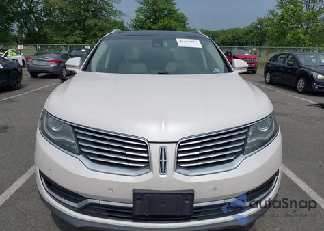 2016 Lincoln Mkx Reserve z USA, uszkodzony, nr VIN 2LMTJ8LRXGBL50859